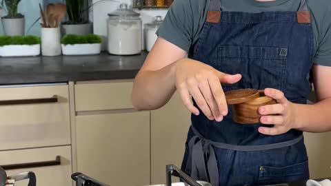 Fried cow intestine