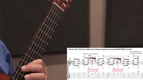 Technique Left-Hand Part II slow section Video 68 m104-105 Octaves CrossString Version 12-15