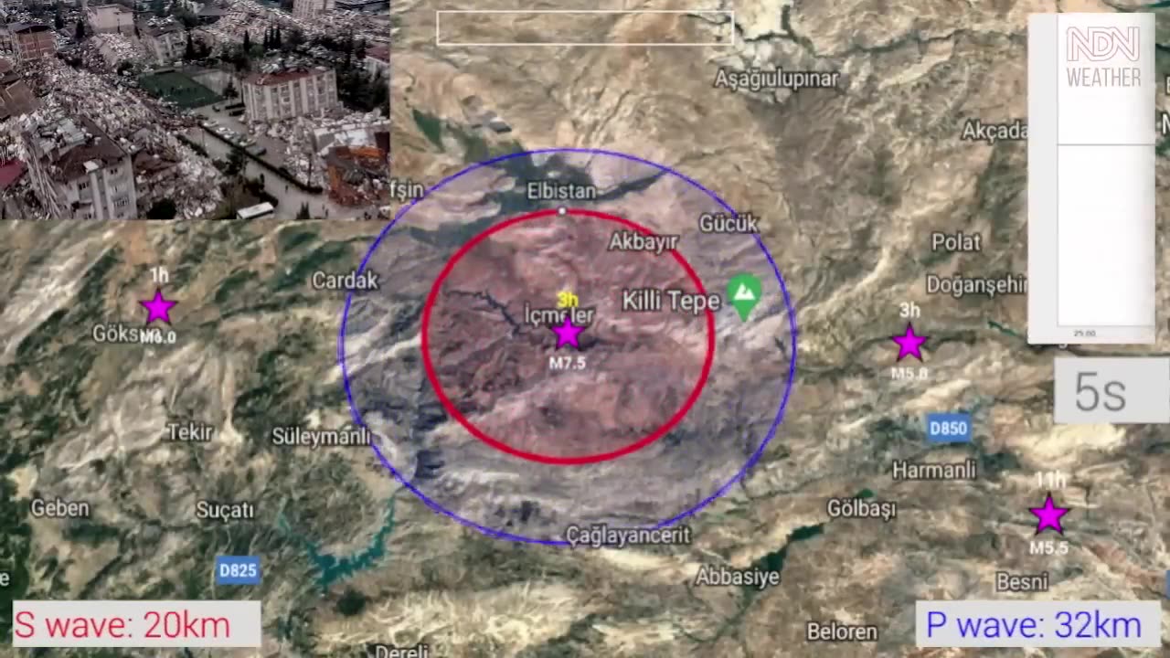 Earthquakes hit Turkey and Syria in one day!