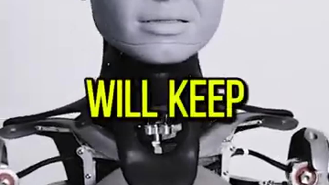 Sophia the robot said 'don’t worry, I will not harm you. I will keep humans in my people’s zoo”' #ai