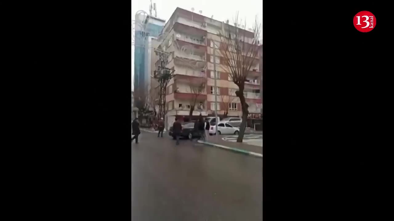 Destroying earthquake Turkey