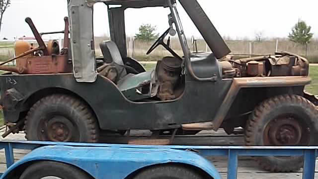 1948 Willys CJ2A Farm Jeep, Day 1