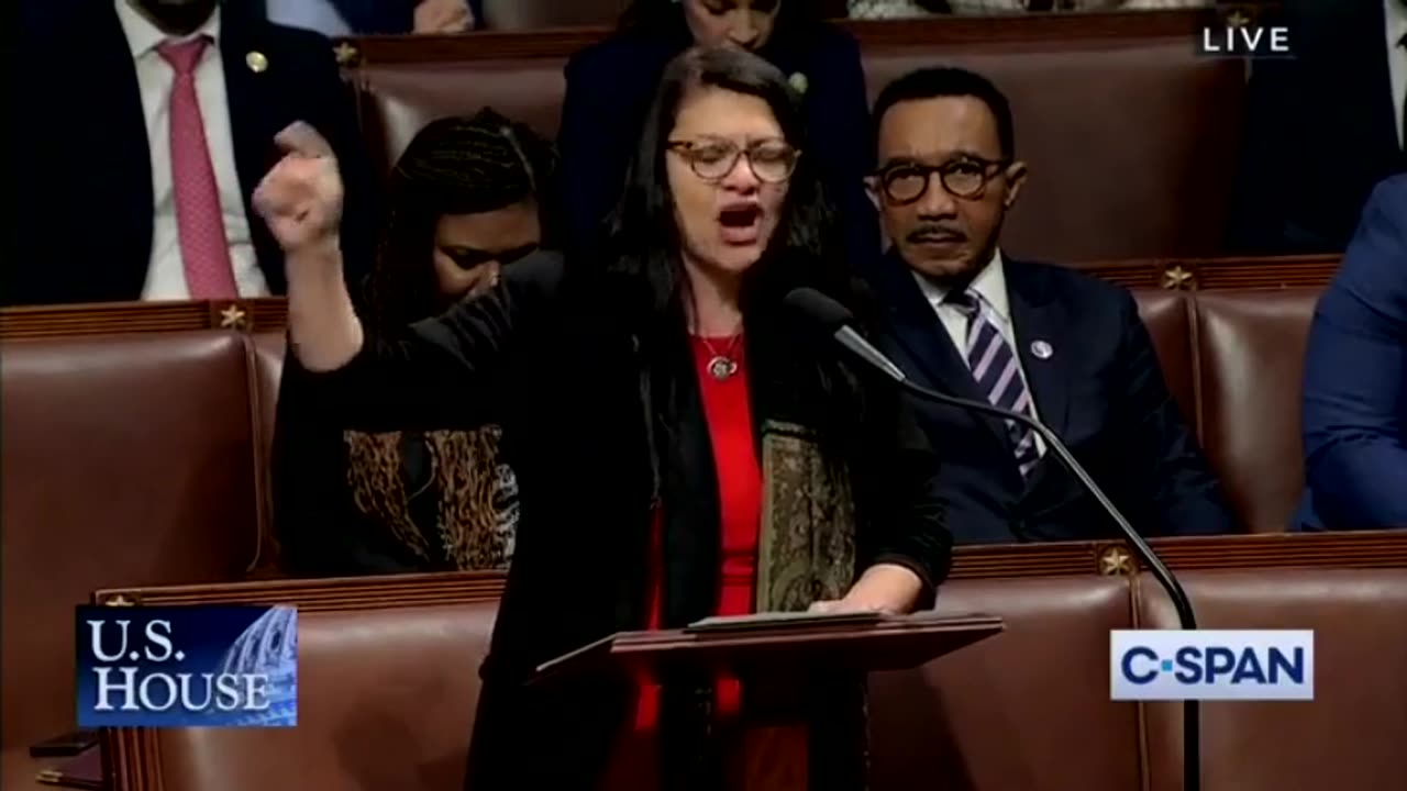 Rep Tlaib Breaks Down In Tears During Cringeworthy Speech