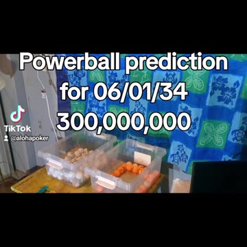 Powerball prediction for 06/01/24