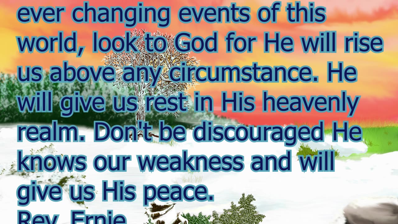 Daily Message from Rev. Ernie, February 8 2023