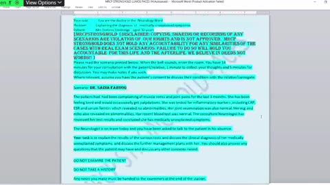 ST5.45 year old lady with exertional SOB discussion