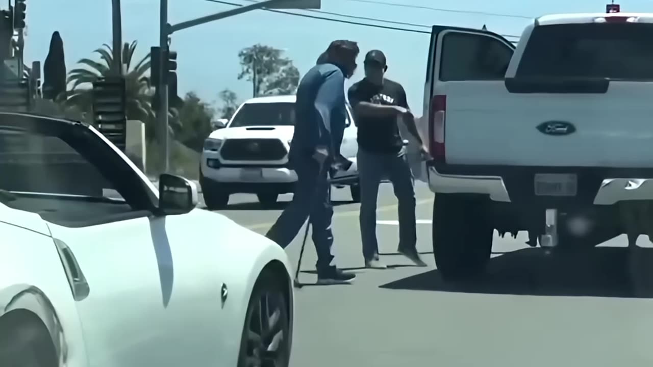 Probably should've stayed in the car