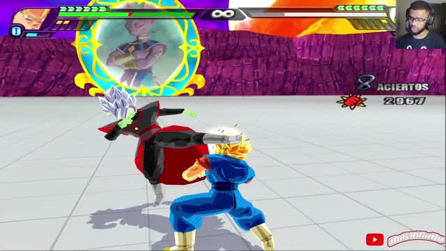 Usar o jiren é apelação!-dragon ball budokai tenkaichi 3 MOD