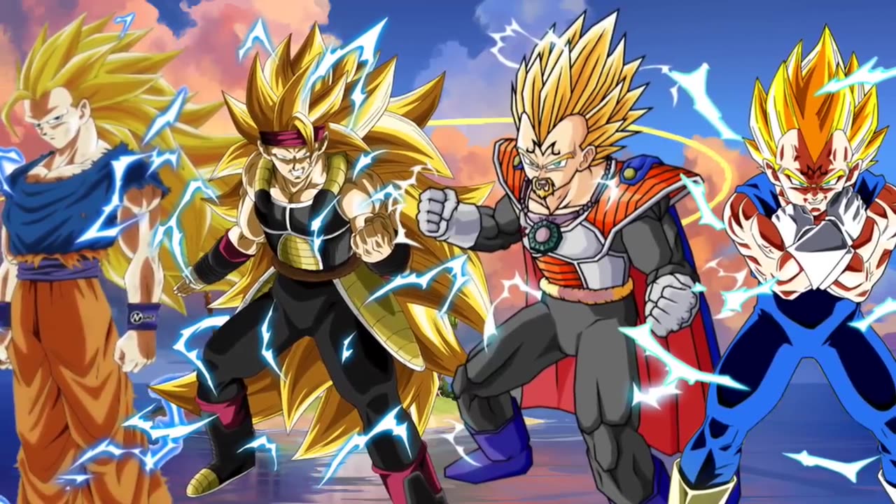 who is stronger / goku & bardock vs vegeta & king vegeta