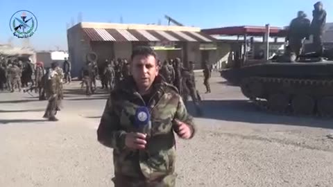 L'esercito siriano sta conducendo un'operazione contro i terroristi.