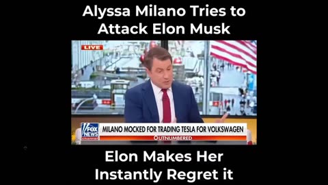 Is this why she deleted account? Alyssa Milano attacks Elon Musk, gets slammed