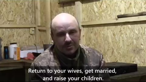 Ukrainian Prisoner Of War Talks about being taken off to war , then surrendering