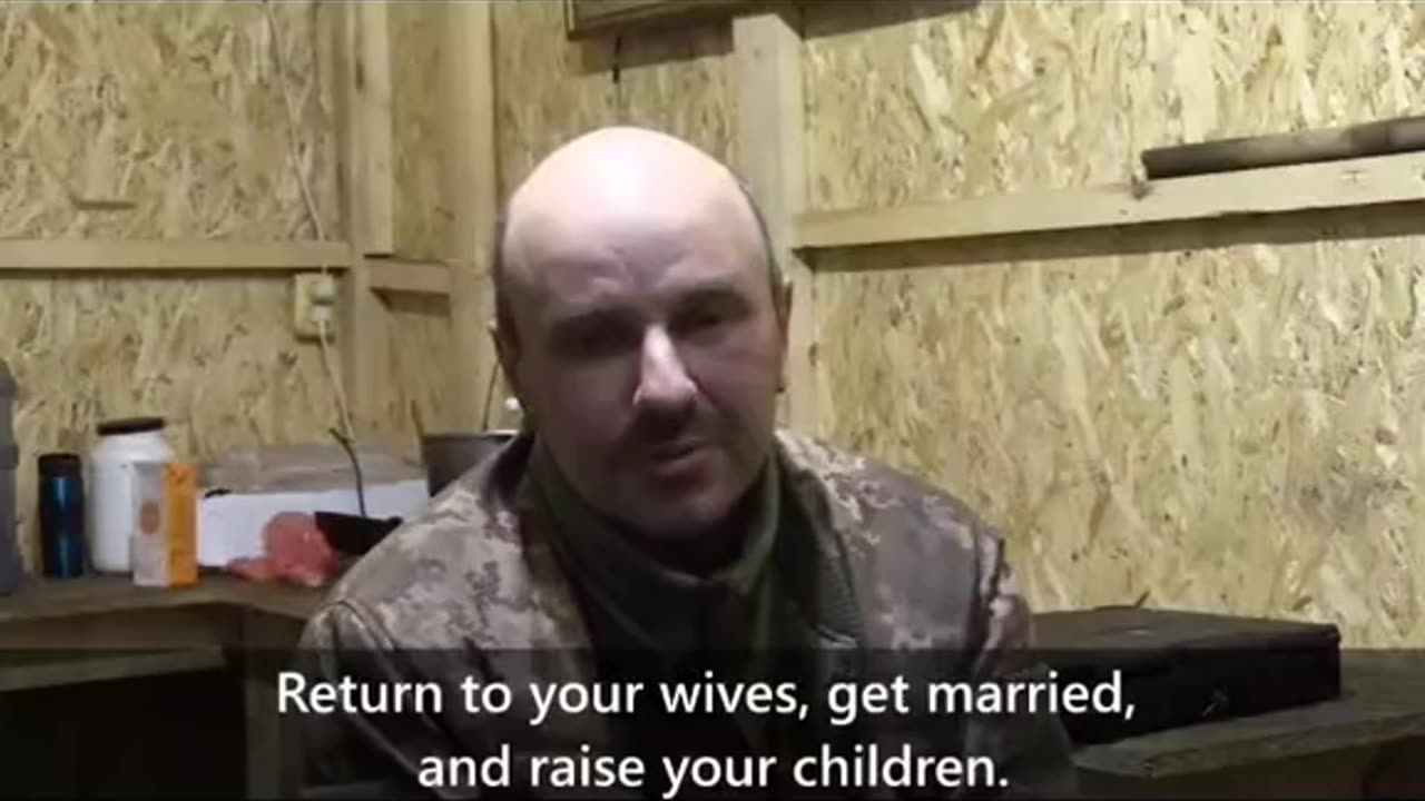 Ukrainian Prisoner Of War Talks about being taken off to war , then surrendering