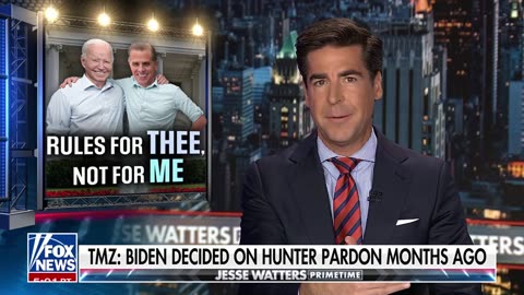 Jesse Watters: The Hunter Biden pardon was a 'cleanup job'