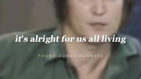 John Lennon: "I don't believe Over-Population you know"