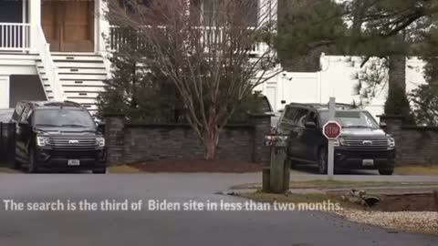FBI SEARCH BIDEN'S, REHBOTH BEACH,DELAWARE HOME