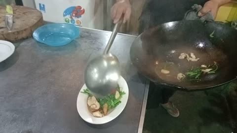 Coking fire