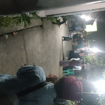 Street scene at night