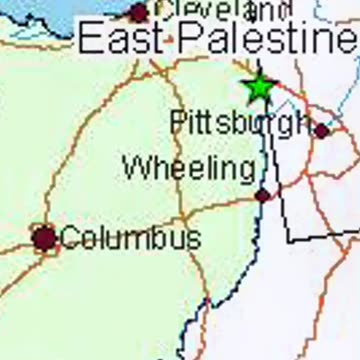 Ohio is experiencing a Chernobyl tier disaster after a train derailment