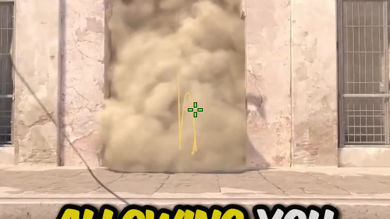 insane dust 2 smoke in cs2