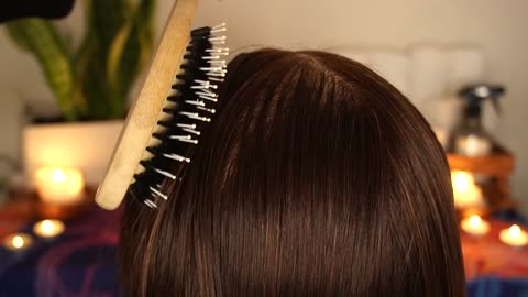 [ASMR] Relaxing Hair Brushing | Intense Relaxation | No Talking