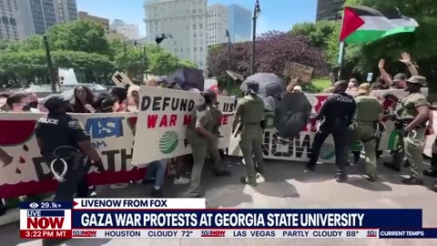 GSU campus protest group _calling for the eradication of the state of Israel_ _ LiveNOW from FOX