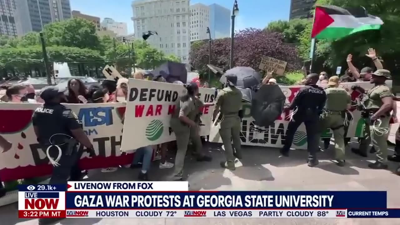 GSU campus protest group _calling for the eradication of the state of Israel_ _ LiveNOW from FOX