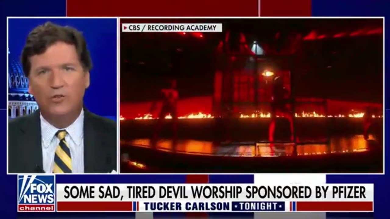 Tucker Carlson On Sam Smith’s Satanic ‘Performance’ At The Grammy’s