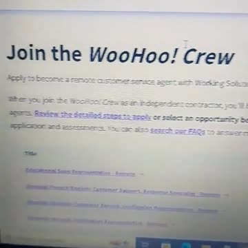 Work from home as a customer suport