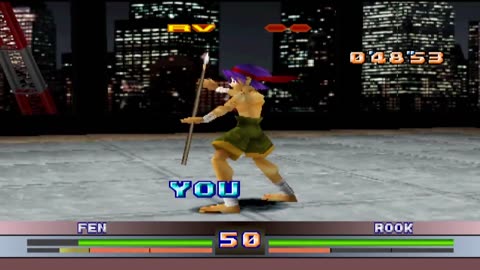 A funny thing happened in Toshinden 4
