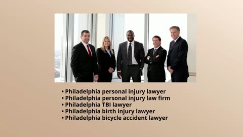 Philadelphia personal injury lawyer