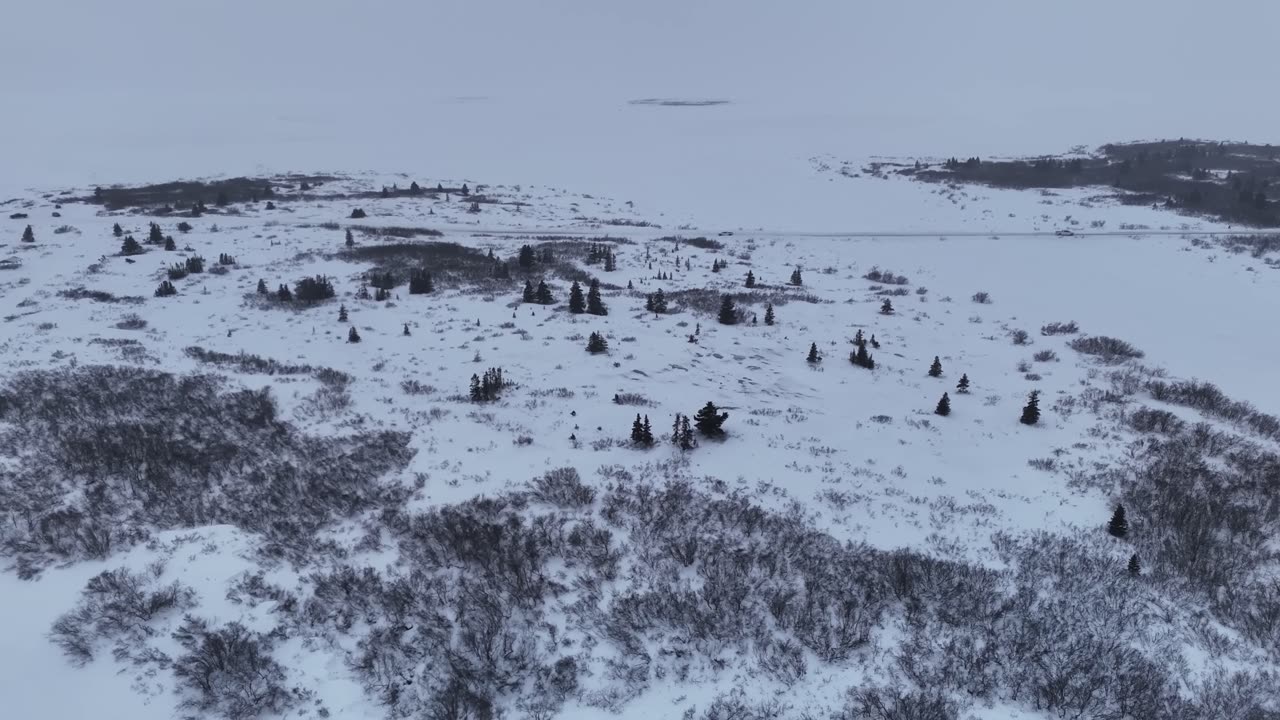 Winter Camping in the Arctic Ocean -30°