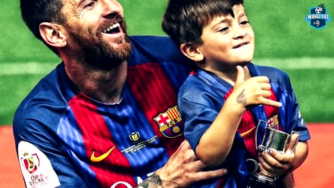 7 MOMENTOS ENGRAÇADOS COM OS FILHOS DE MESSI