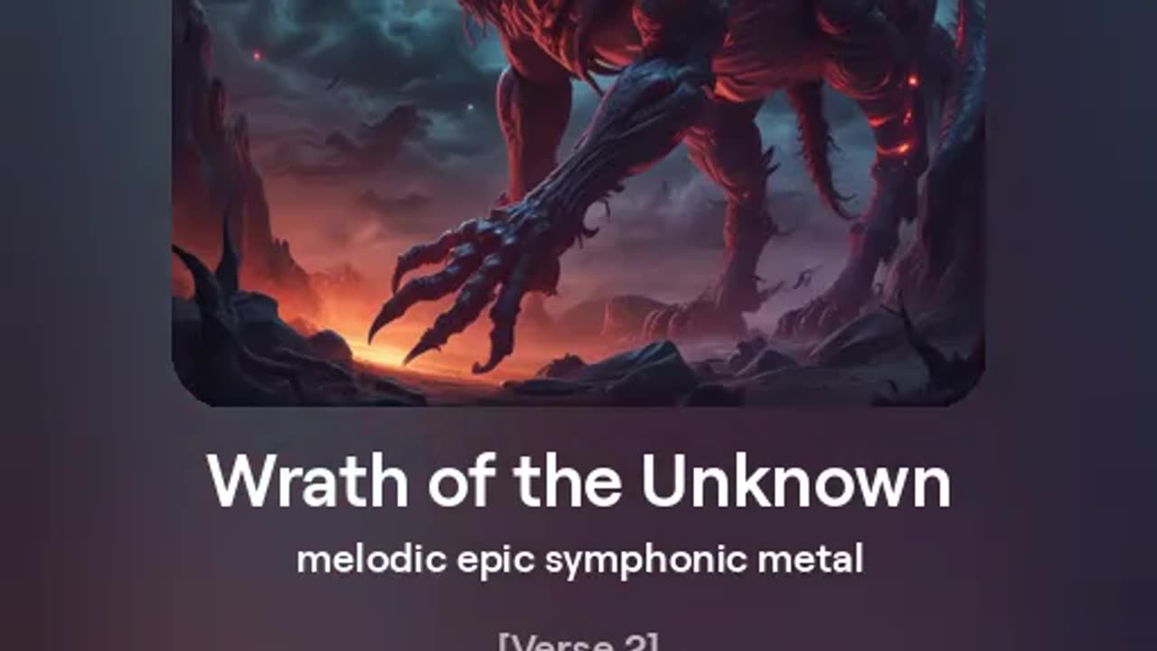 Wrath of the Unknown - Epic Symphonic Metal