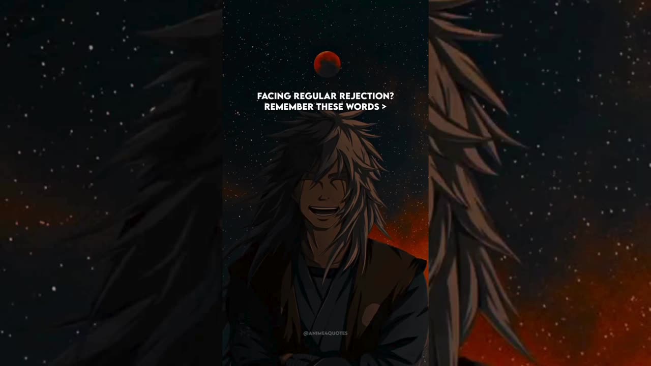 Facing Regular Rejection? Remember These Words 🙂 #animequotes #jiraiya