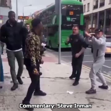 Illegals in Ireland get taught some manners