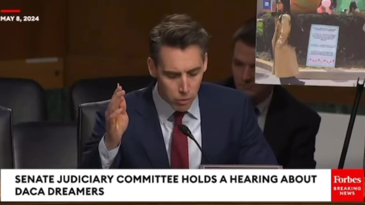 Senator Josh Hawley : shouldn’t we be deporting these students?