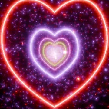 791. lost in the vibrant Neon Rainbow Heart Tunnel! 💖💜👁️#PiSshorts 📲#PiS1m