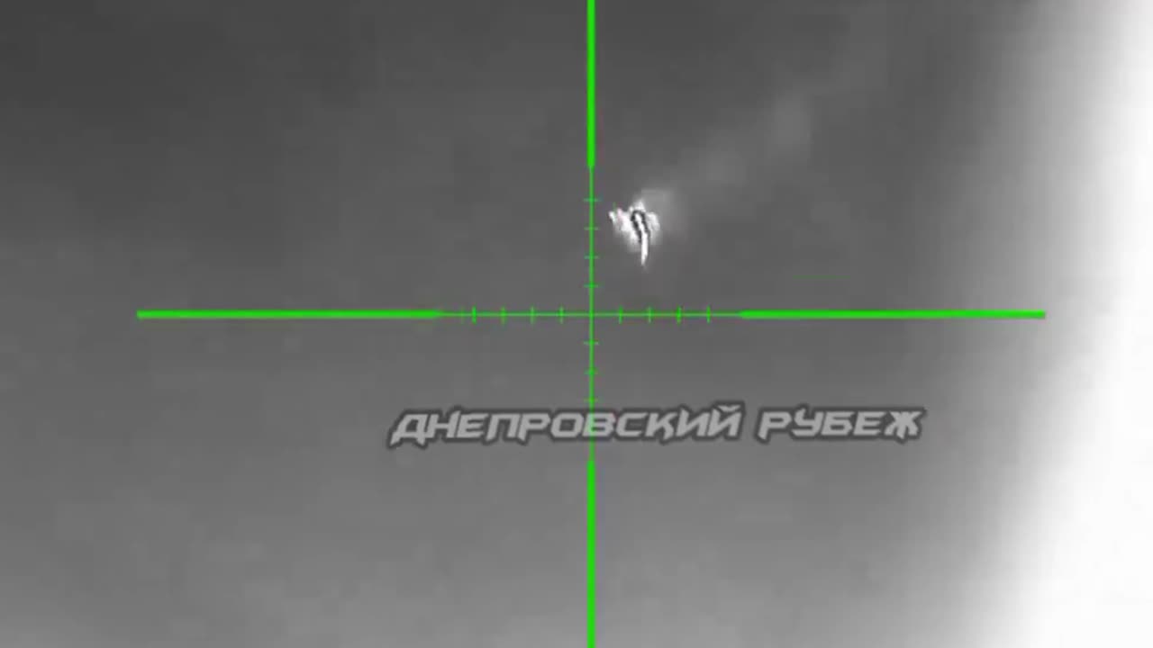 A Russian sniper shoots down a Ukrainian drone “Baba Yaga” with a successful shot on the fly.