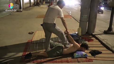 [ ASMR ] Highway Street Massage in Vietnam, Ho Chi Minh - Have you ever tried - Only 2$