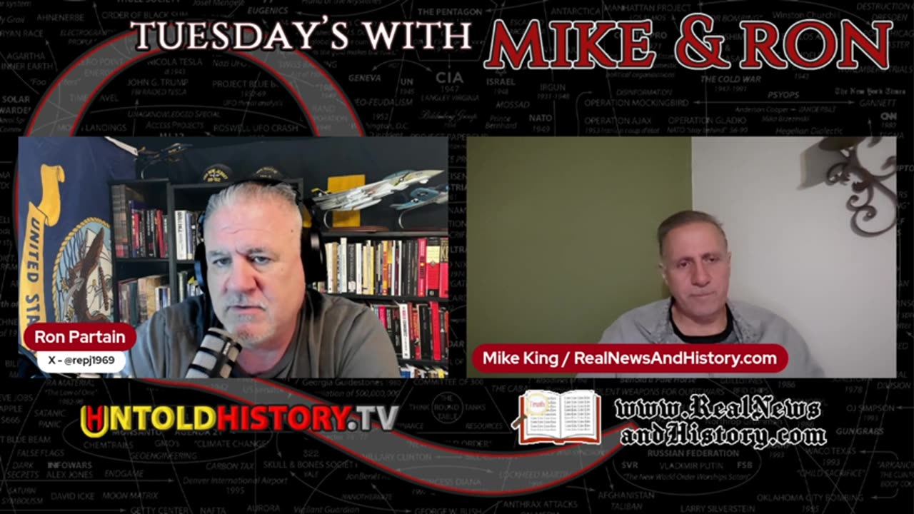 Mike King w/ Ron Partain: Oprah Gone - Hillary Back From The Dead!! - 10/3/24