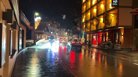 Grindelwald Switzerland - Snowy walk in the most beautiful Christmas village - fairytale village