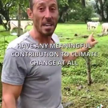 Cow Methane is the very essence of environmental sustainability