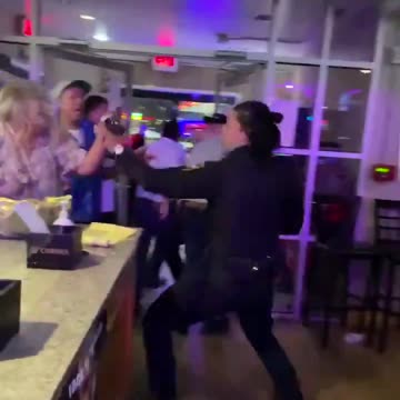 Ummm...is this a Police officer or Mortal Kombat player?