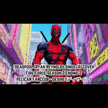 [Deadpool sings/AI Cover] Fire Force Season 2 Ending 2 PELICAN FANCLUB - Desire (ディザイア)