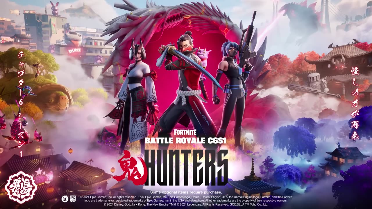 Fortnite Battle Royale Chapter 6 Season 1: HUNTERS - Gameplay Trailer