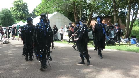 Boggarts Breakfast Border Morris - Higger Tor - Papplewick Steampunk Weekend - 2023