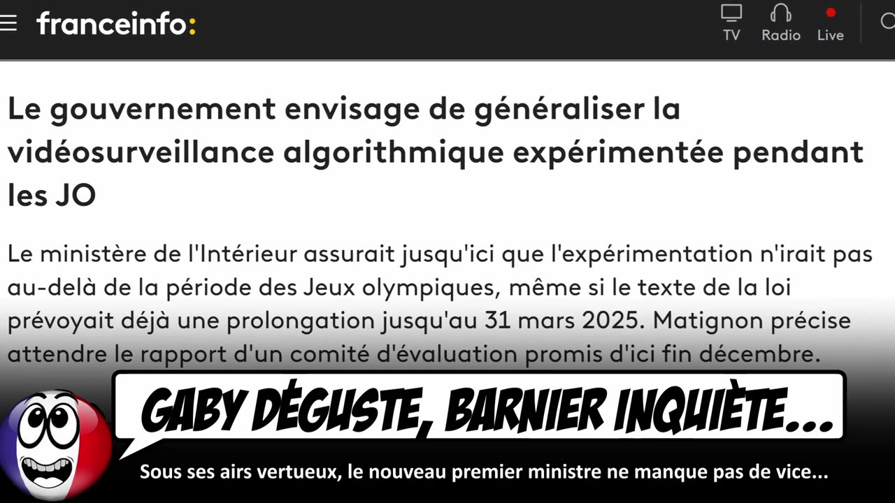 Gabriel Attal se fait HUMILIER, et Barnier prépare un SALE COUP.