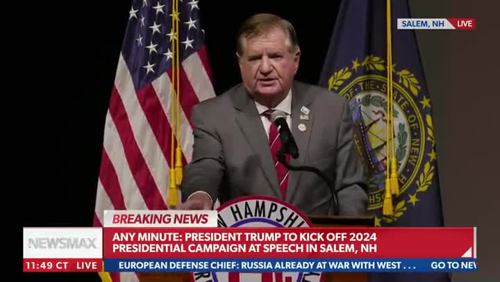 President Trump kicks off the 2024 Republican primary with a keynote speech at the New Hampshire