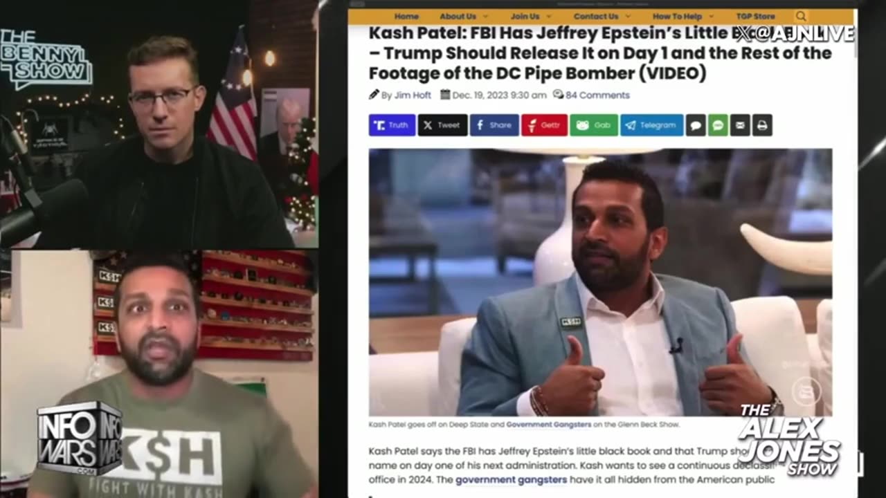 Deep State Sh-tting Bricks: New FBI Director Kash Patel Pledges! - 12/2/2024